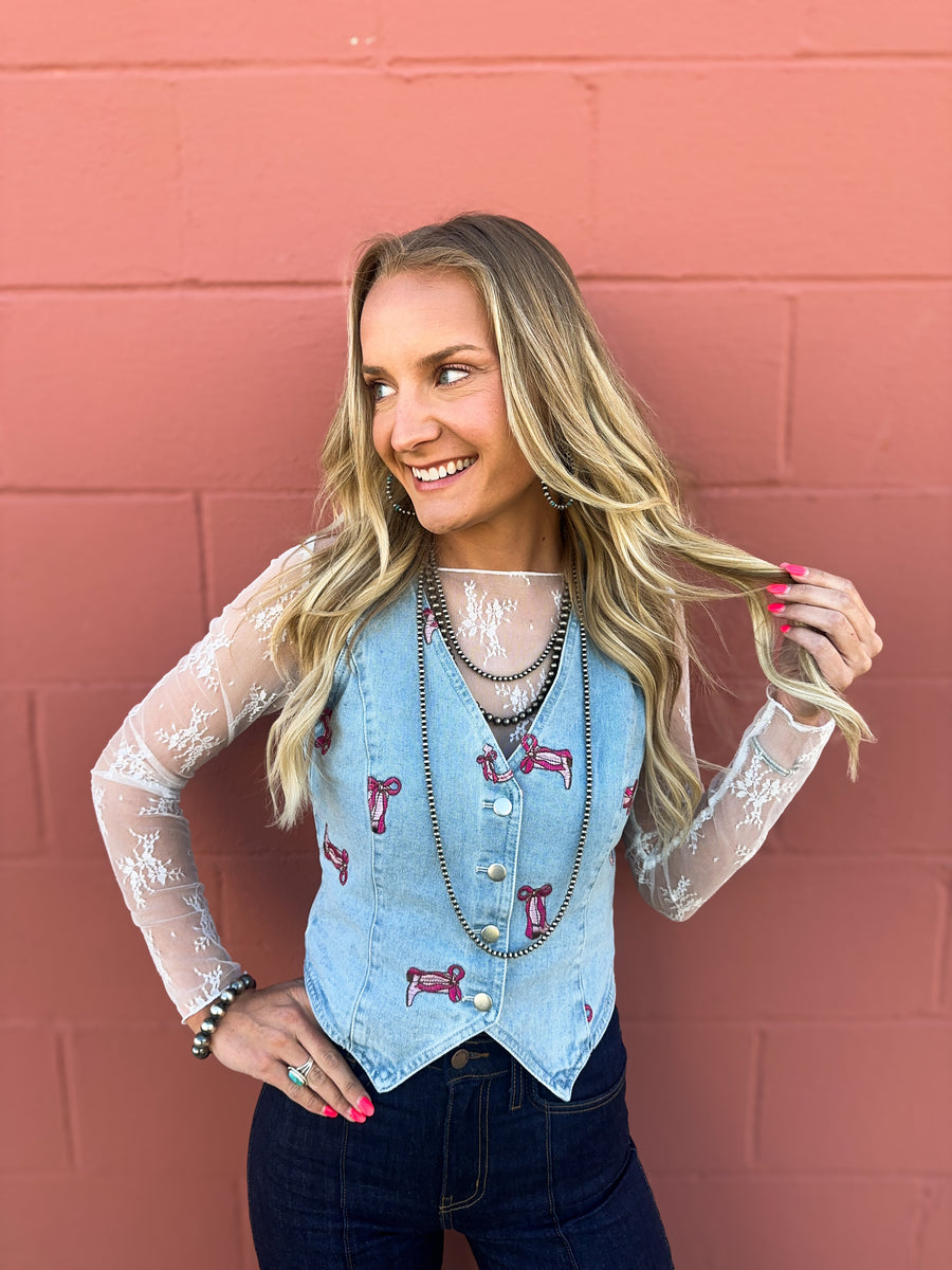 Dolly Denim Vest