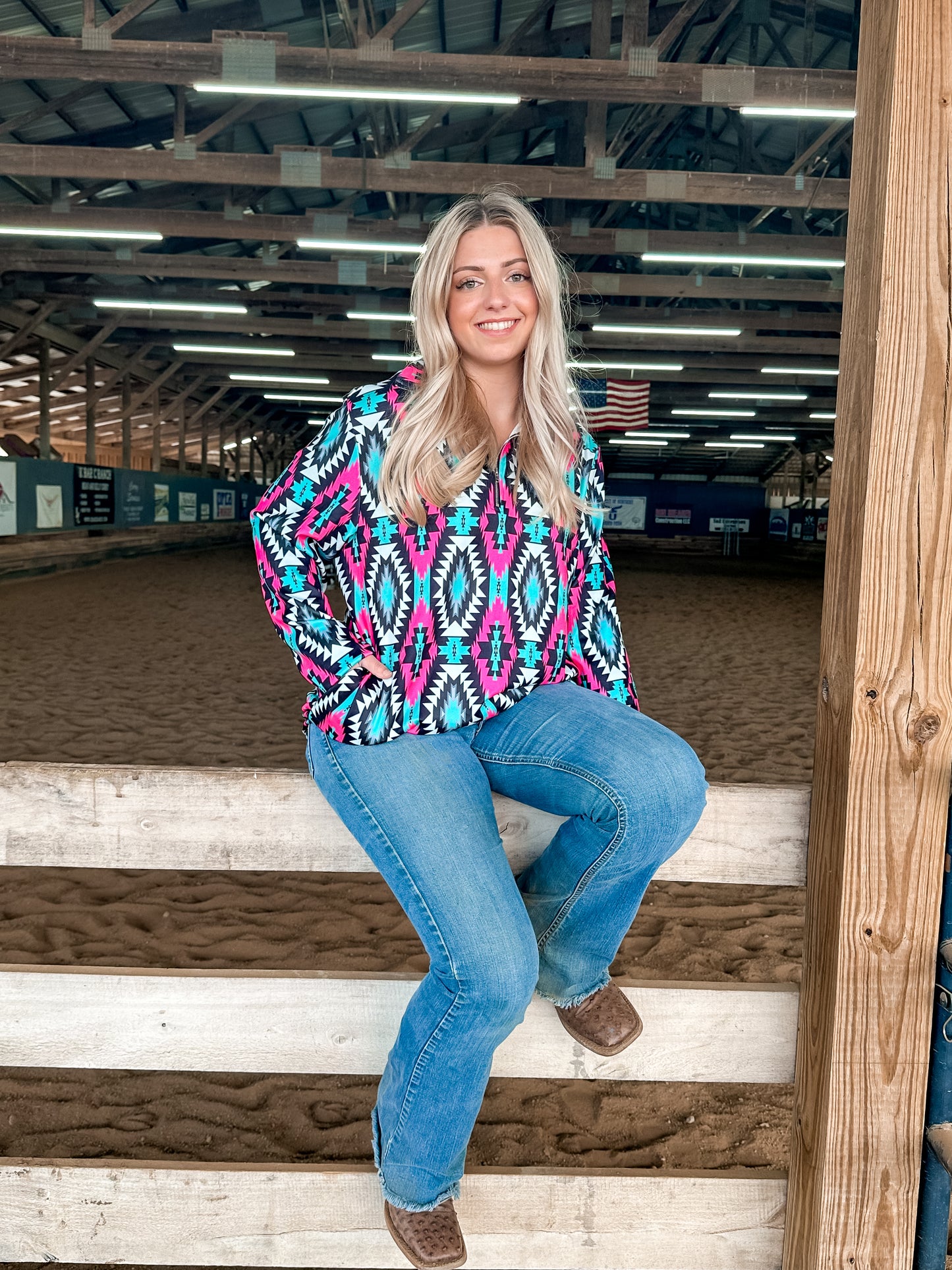 Adult Starburst Pullover