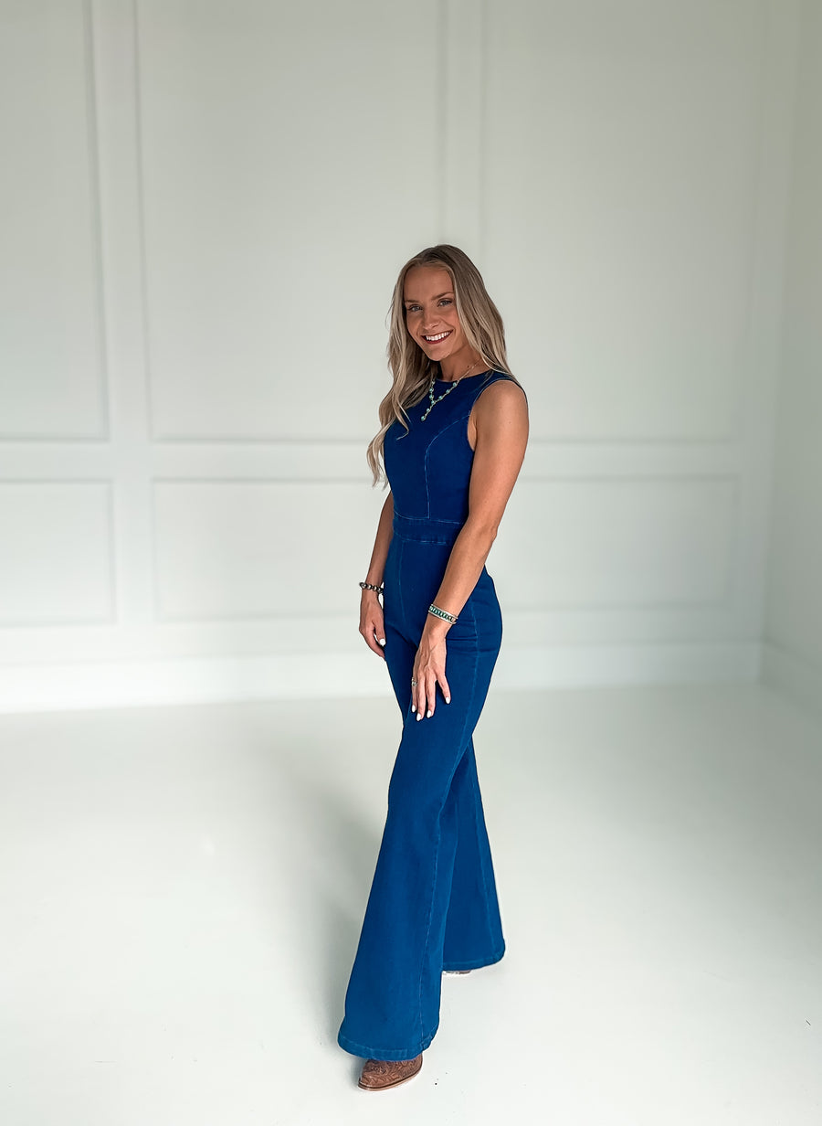 Cheyenne Denim Jumpsuit