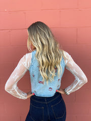 Dolly Denim Vest