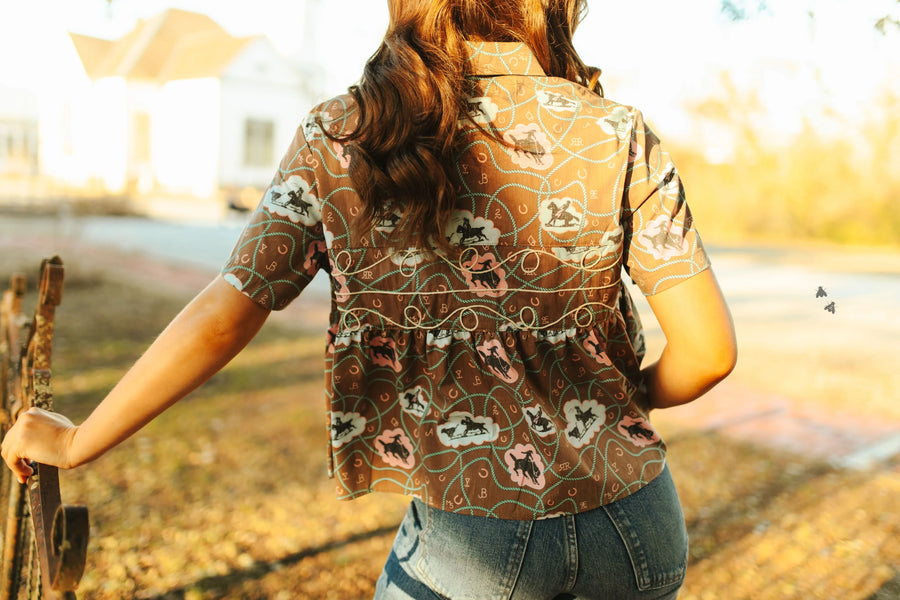 Loopty Lou Bubble Bronc Top