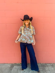 Loopty Lou Bubble Bronc Top