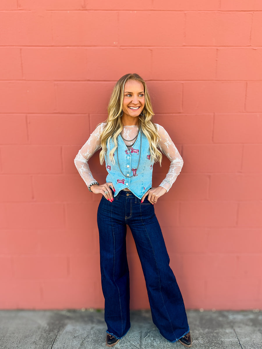 Dolly Denim Vest