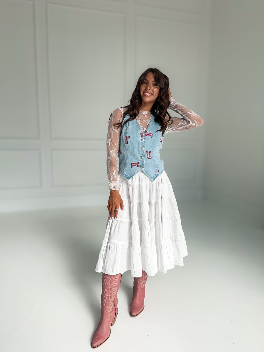 Dolly Denim Vest