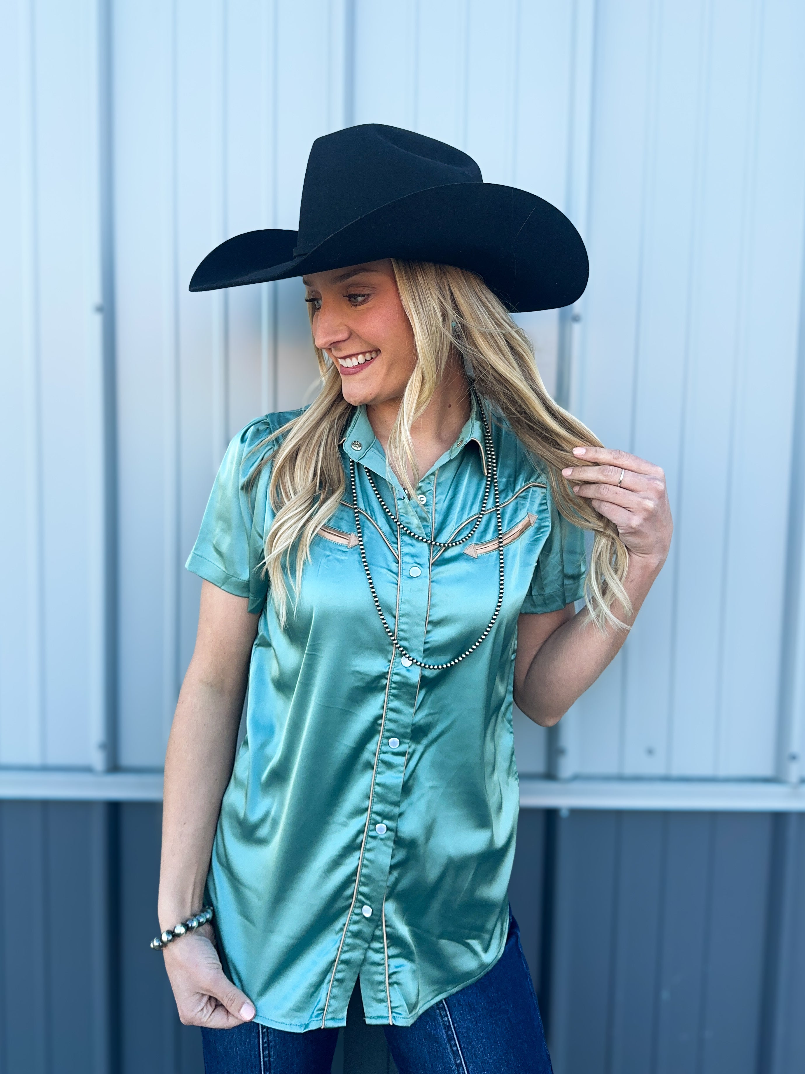 Angelo Arrow Pearl Snap