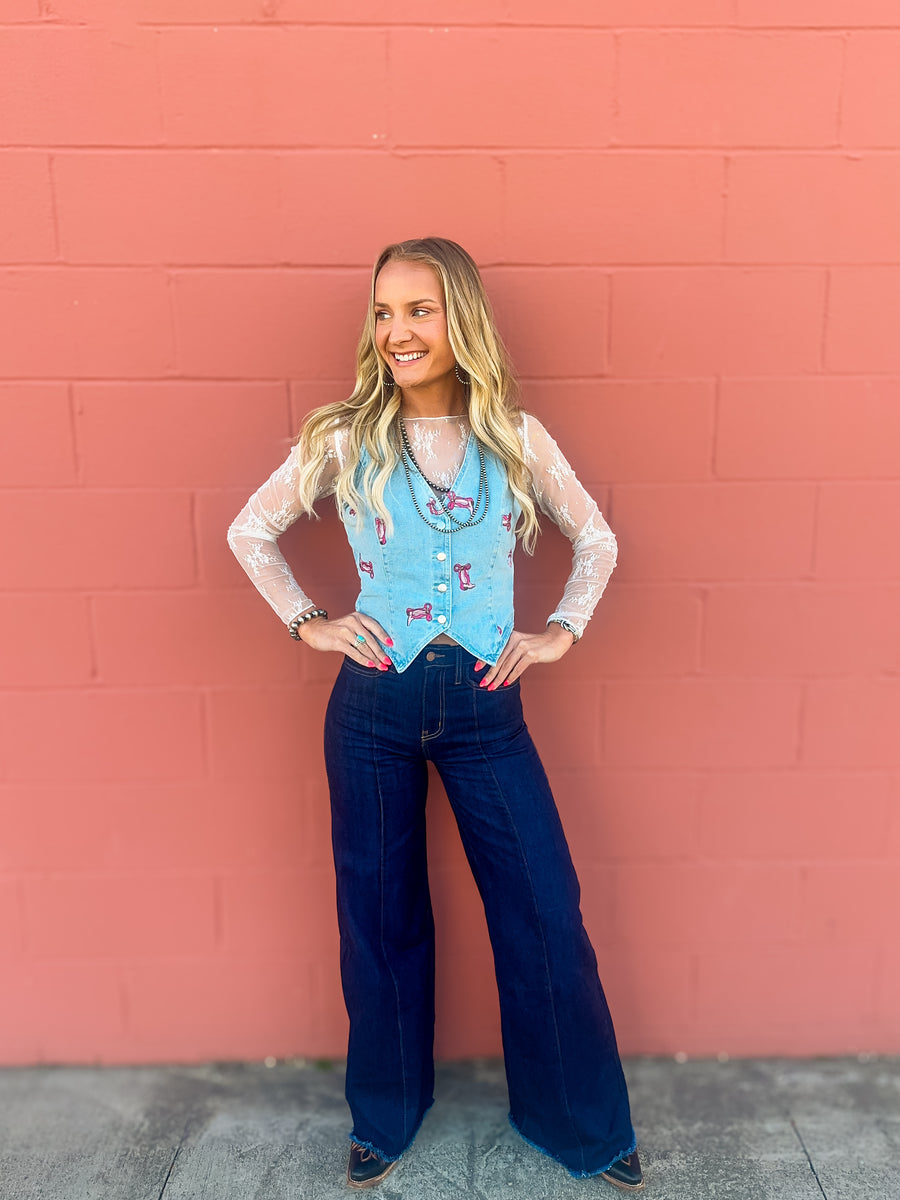 Dolly Denim Vest