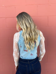 Dolly Denim Vest