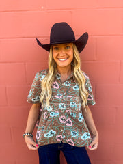 Loopty Lou Bubble Bronc Top