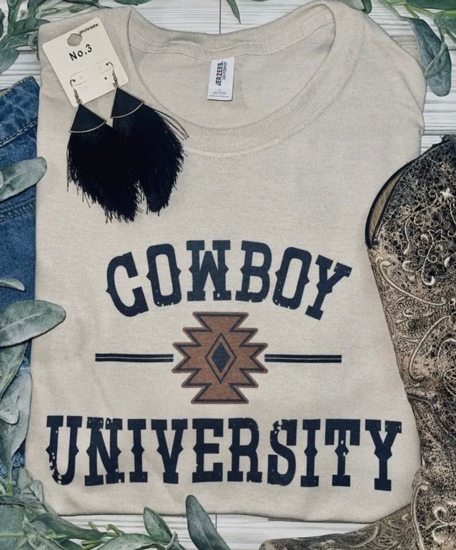 Cowboy University Tee
