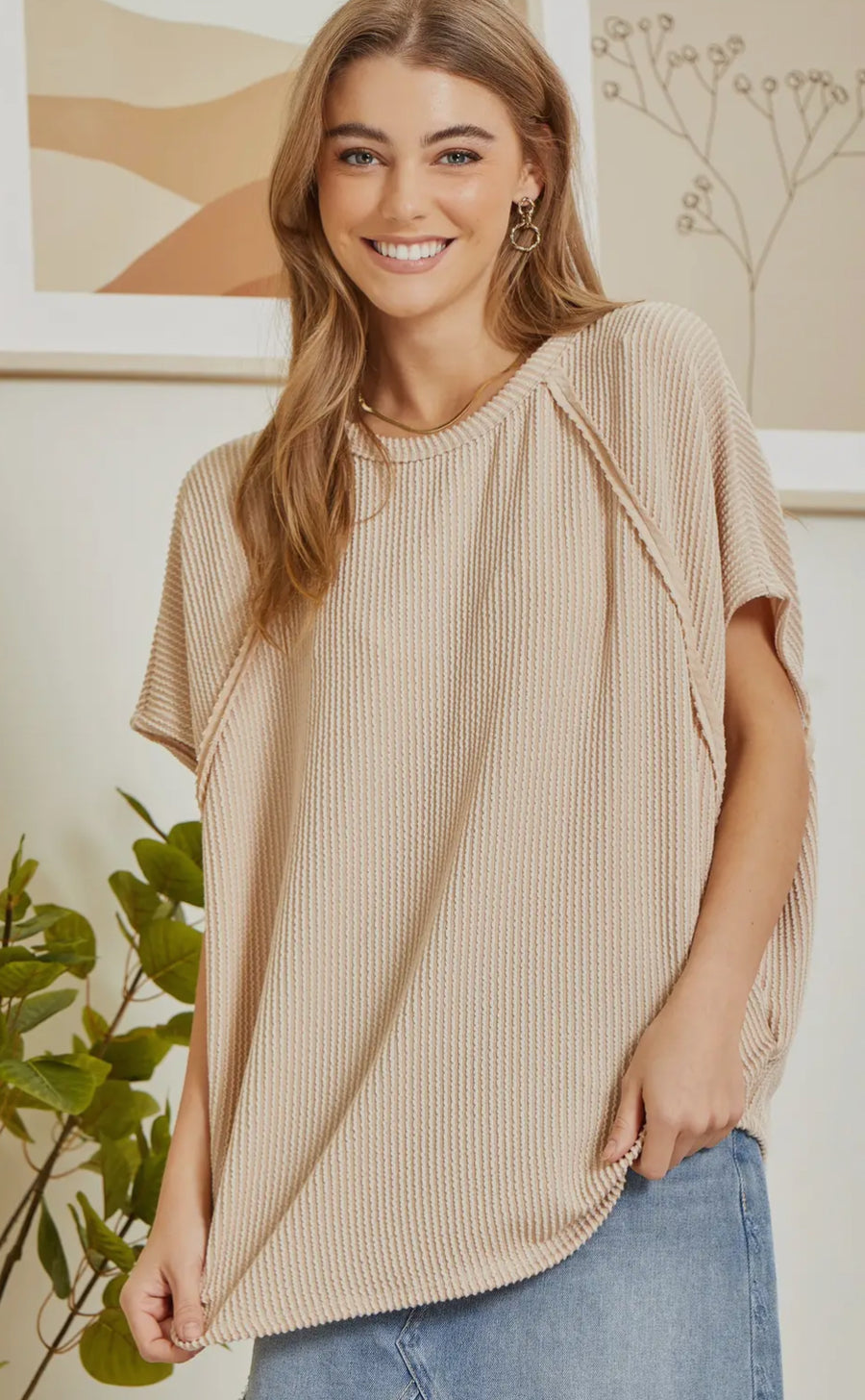 Macy Top (Taupe)