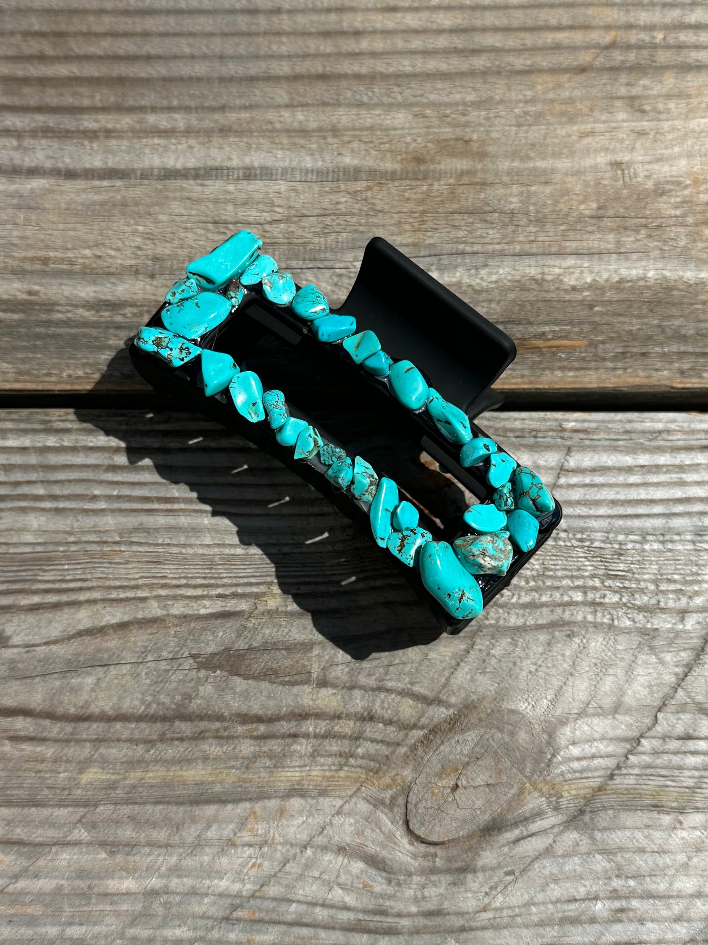 Turquoise Claw Clips