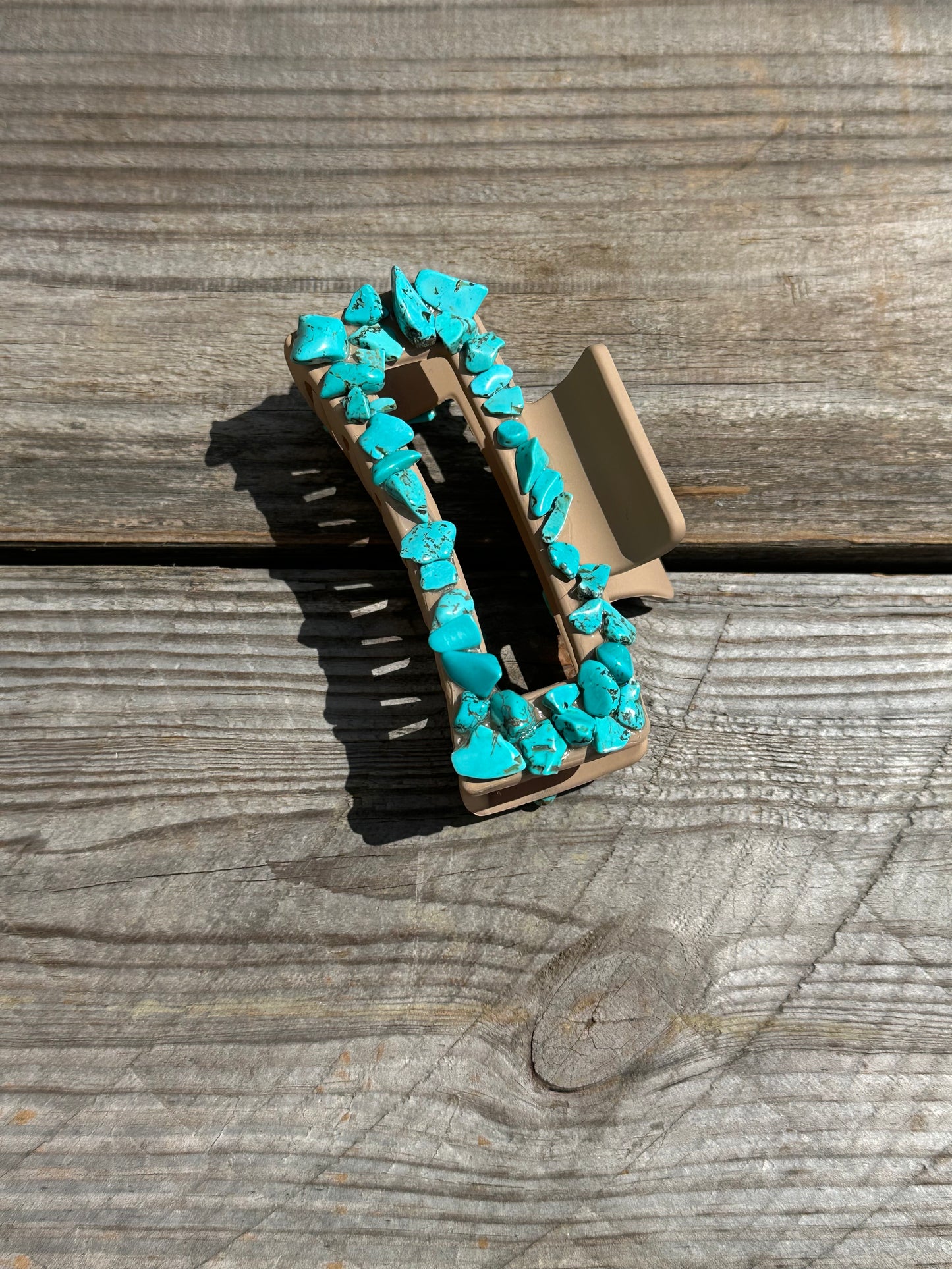 Turquoise Claw Clips