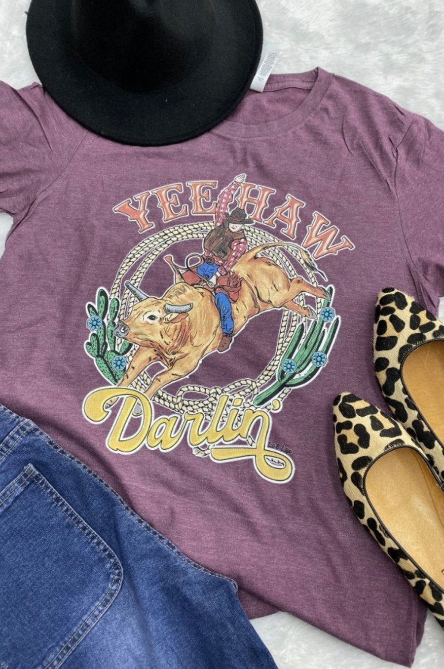 Yeehaw Darlin Tee