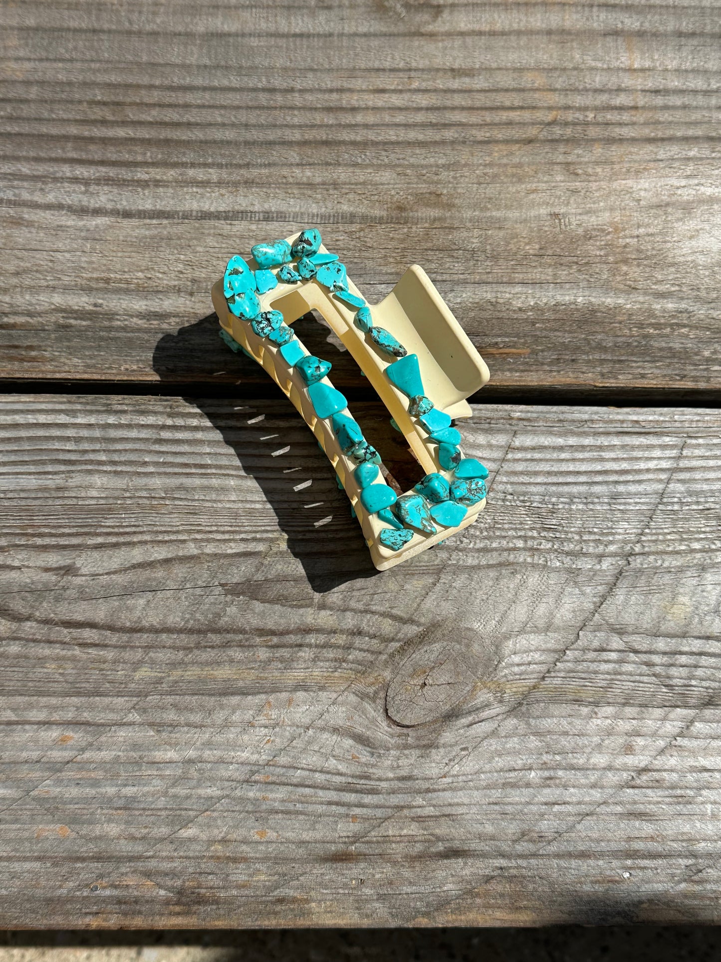Turquoise Claw Clips