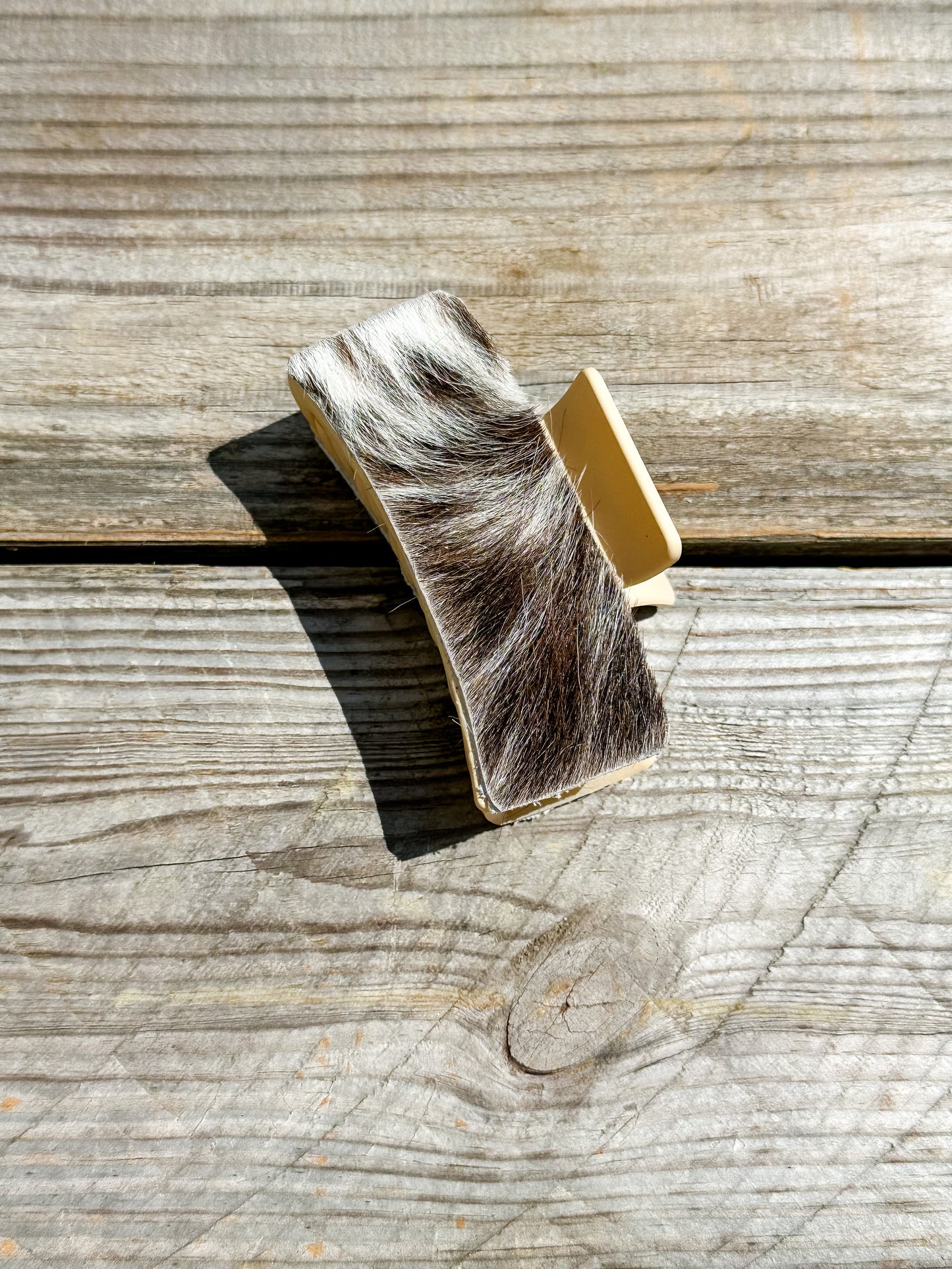 Cowhide Claw Clips