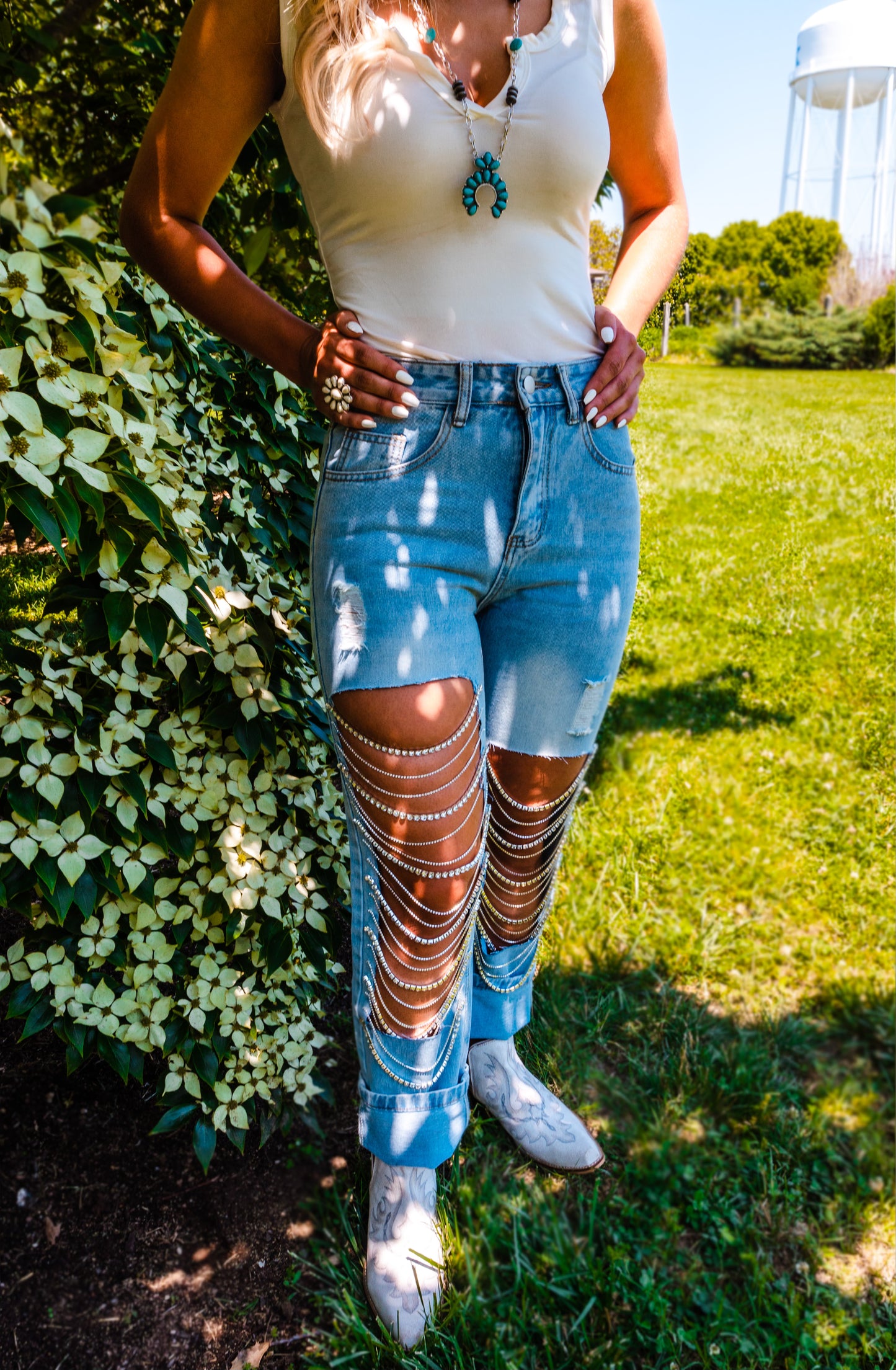 Rhinestone Cowgirl Jeans