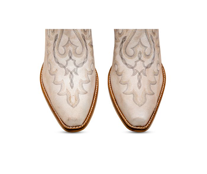 Dusty Pearl Cowgirl Booties