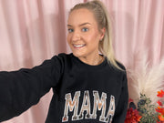 MAMA Pendleton embroidered sweatshirt