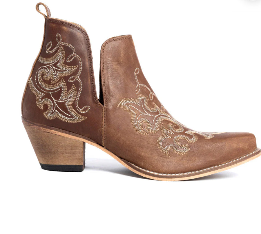 Ponderosa Booties Brown