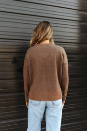 Angus Highway Knit Sweater (Brown)
