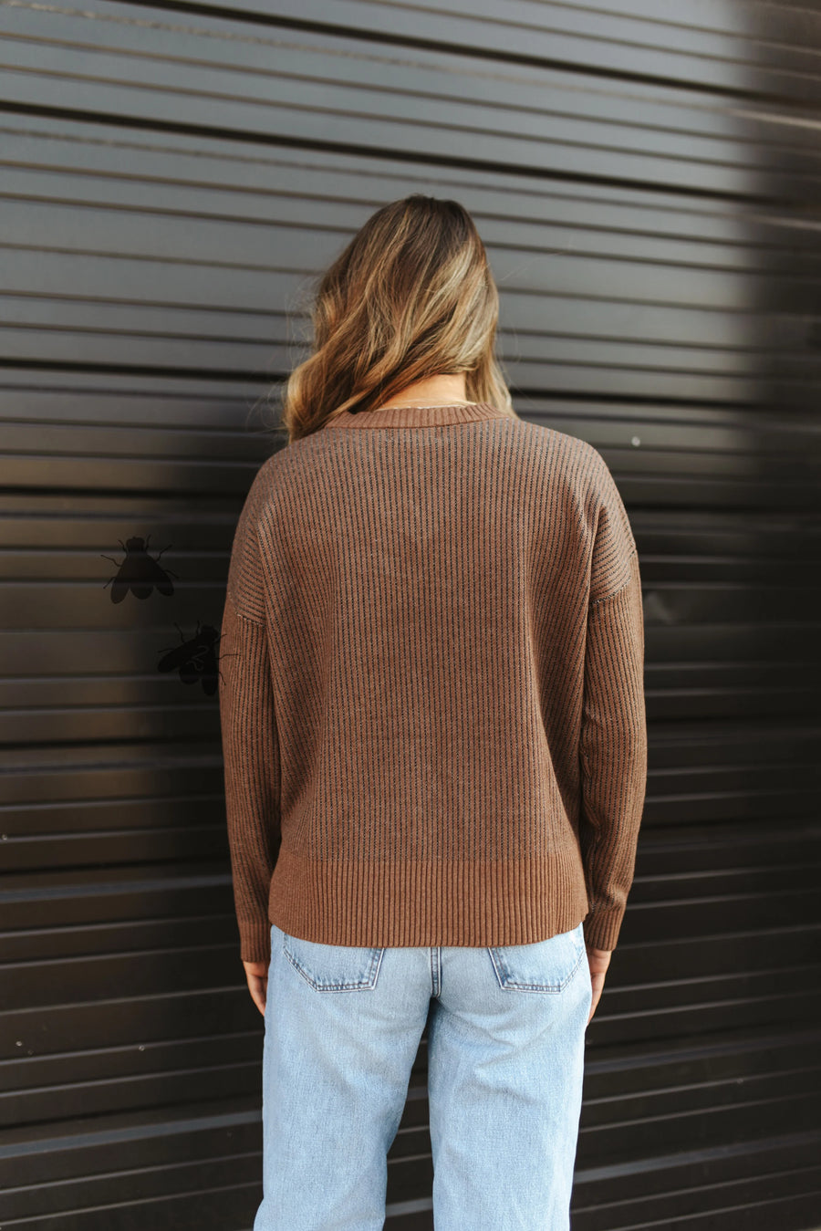 Angus Highway Knit Sweater (Brown)