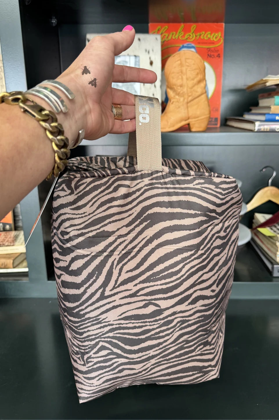 Zebra Traveler Bag