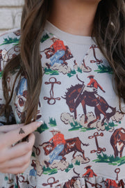 Cowhand Baby Doll Sweatshirt