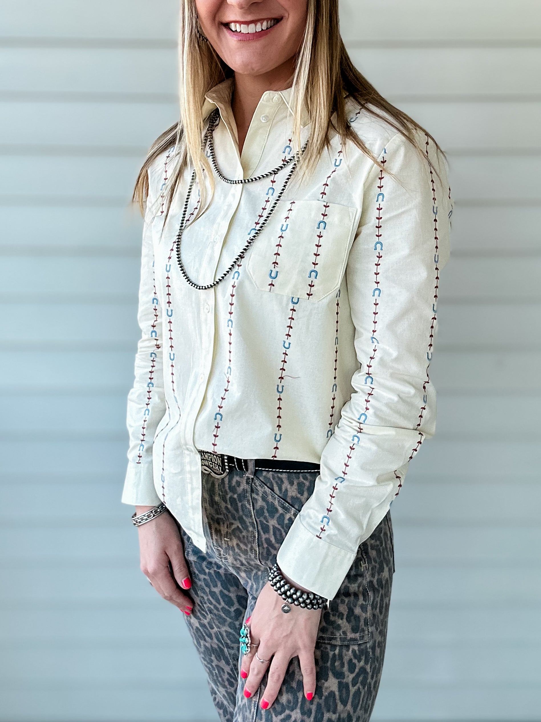 Cowgirl Sweetheart Button Up