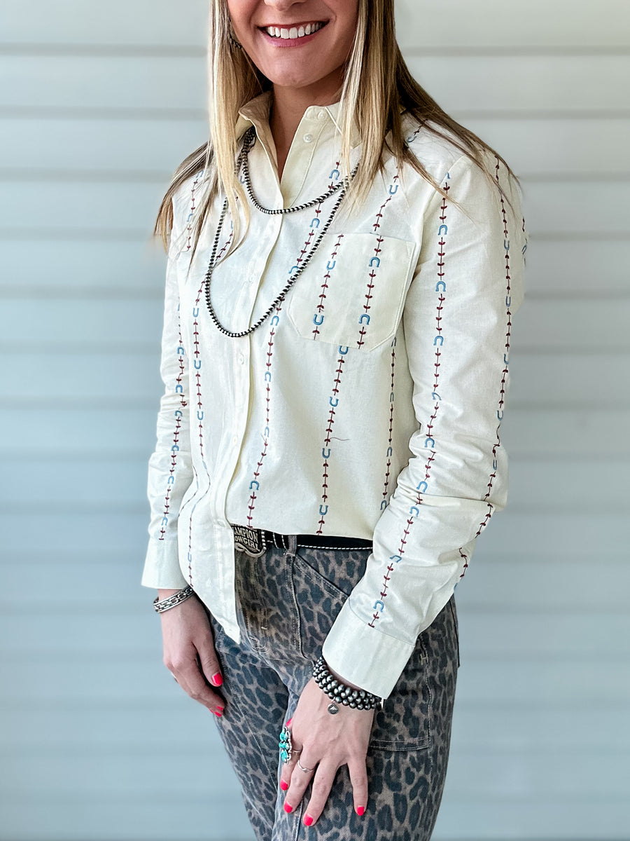 Cowgirl Sweetheart Button Up