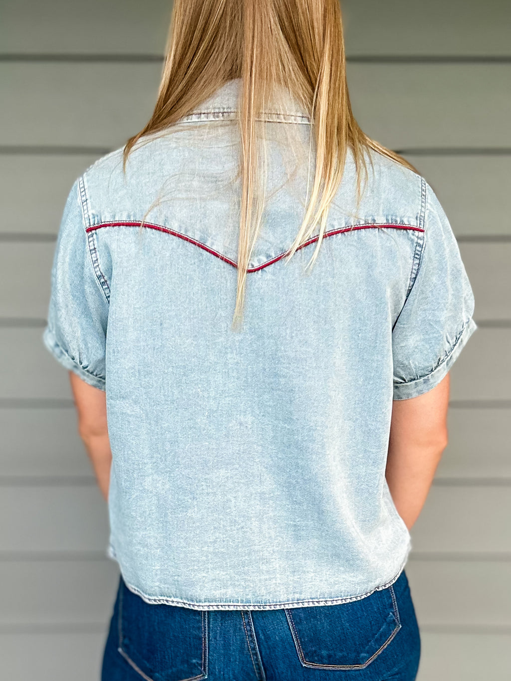 Durango Denim Top