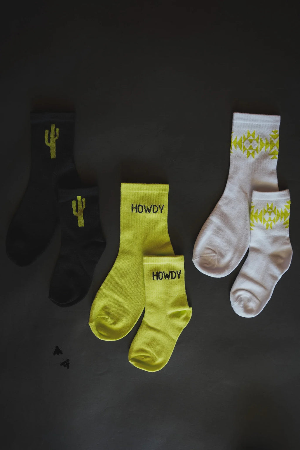 Neon Cacti Socks