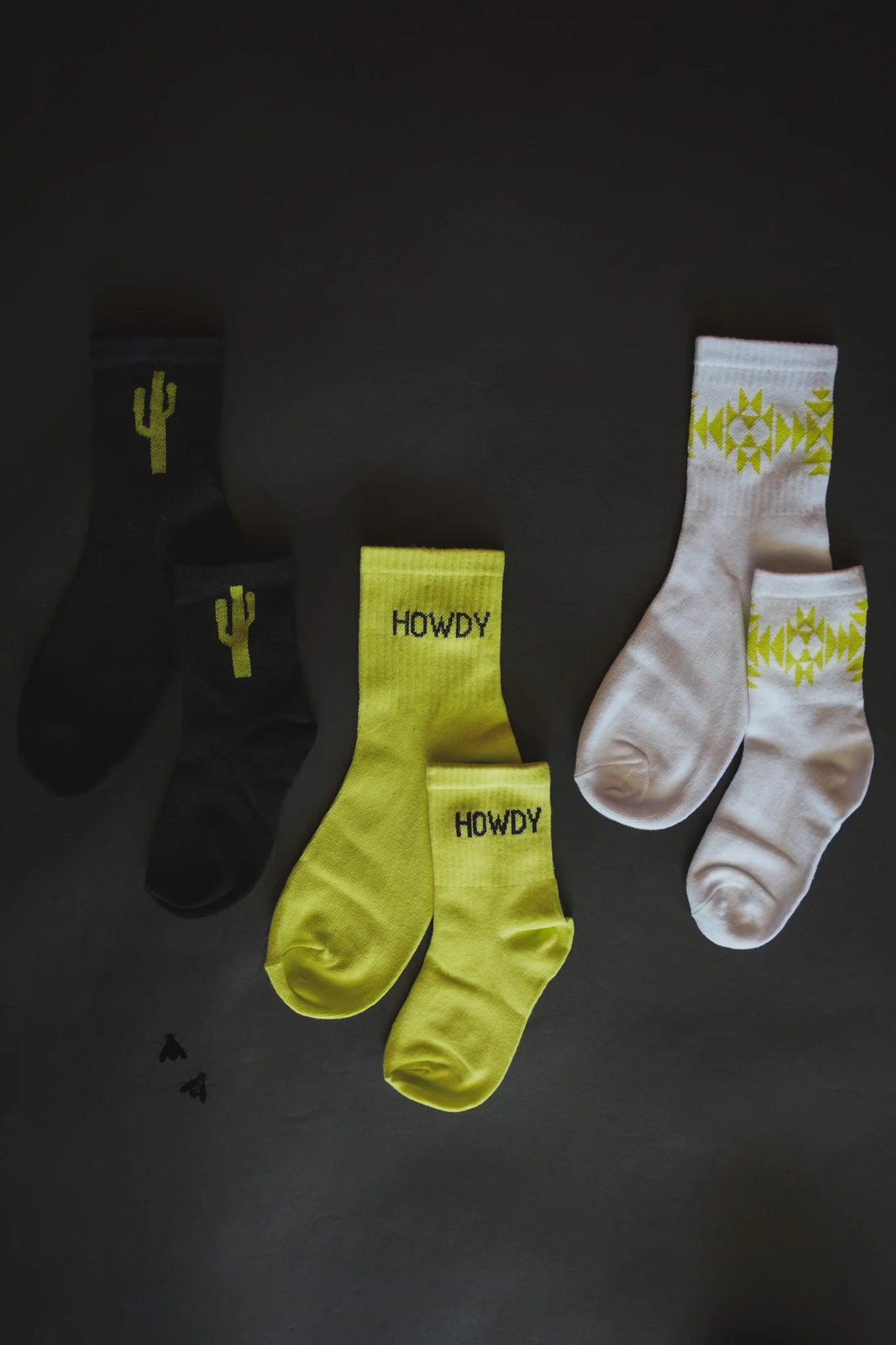 Neon Cacti Socks