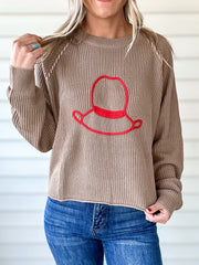 Hats Off Knit Sweater