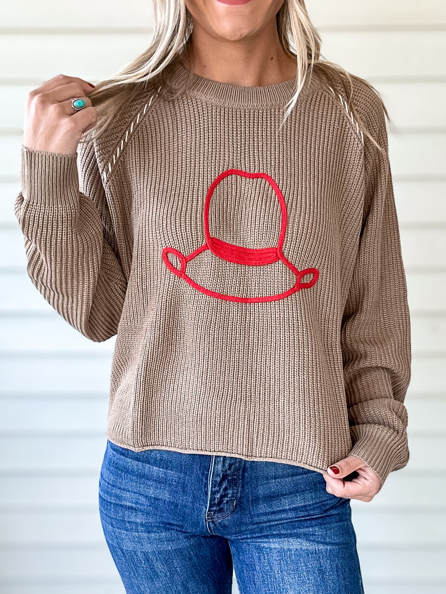 Hats Off Knit Sweater