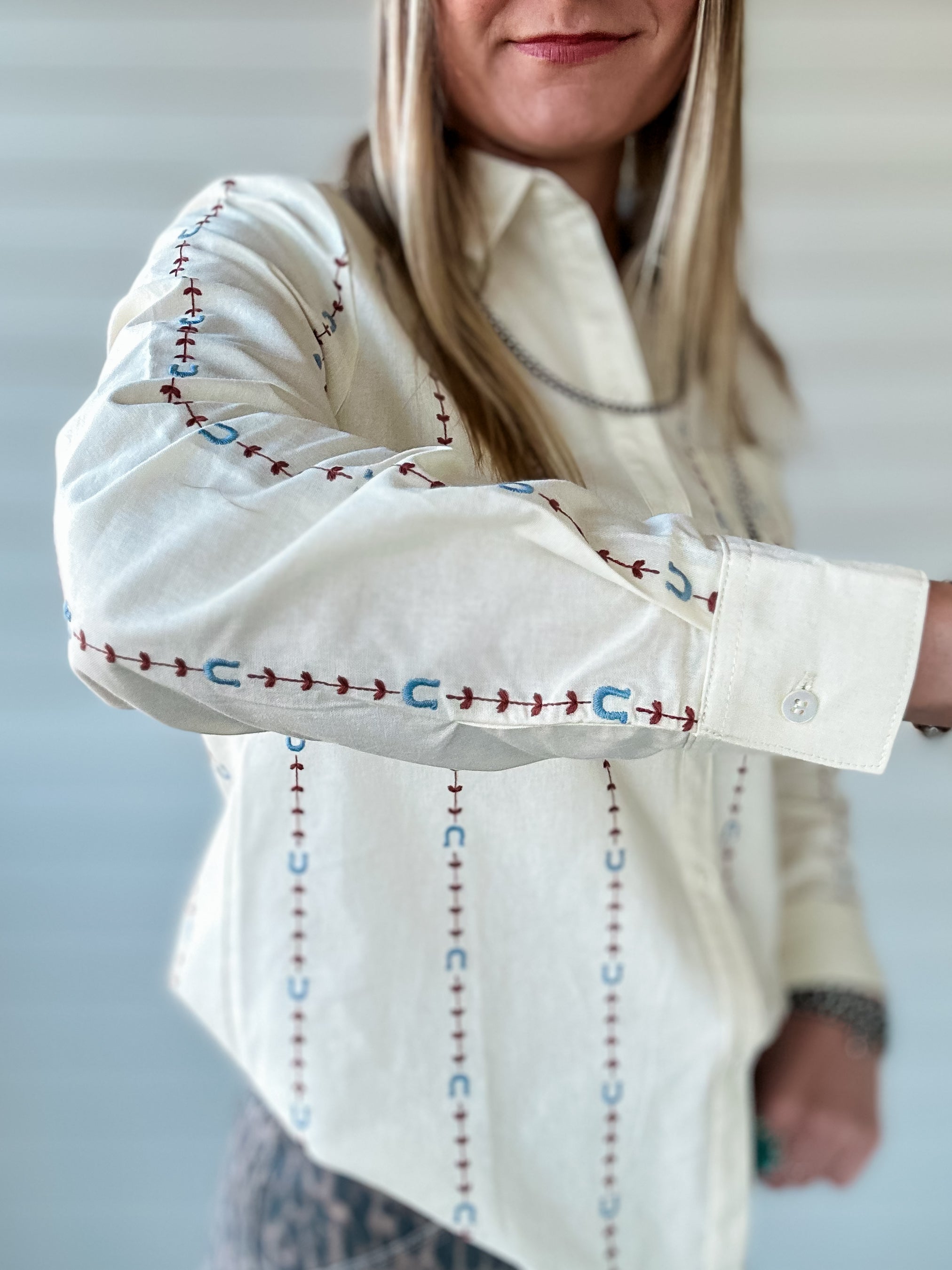 Cowgirl Sweetheart Button Up