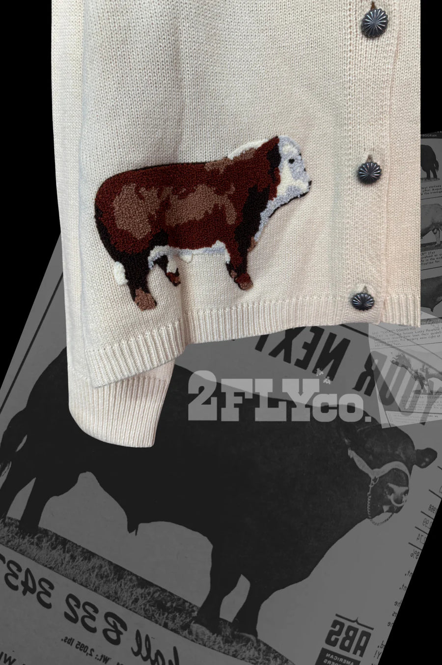 Hereford Royalty Cardigan