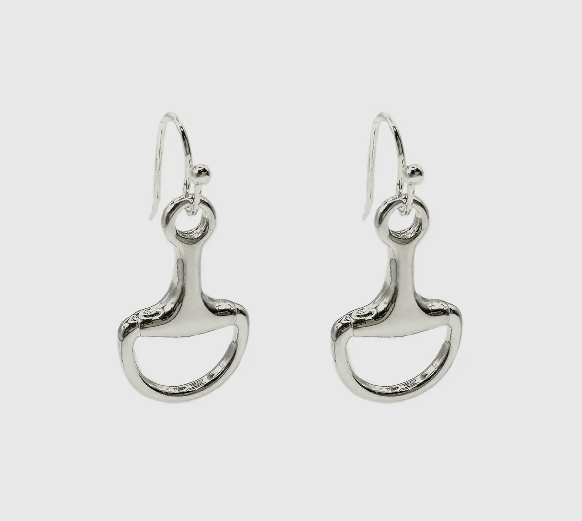 French Hook Bit Earrings