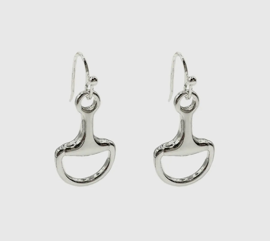 French Hook Bit Earrings