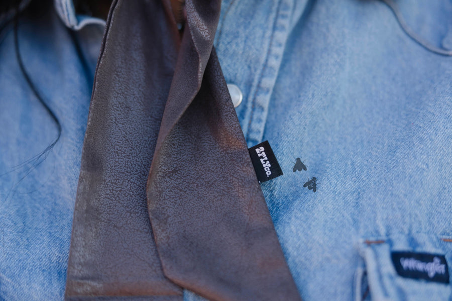 Leather Lux Twilly (Chocolate)