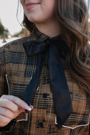 Leather Lux Twilly (Black)