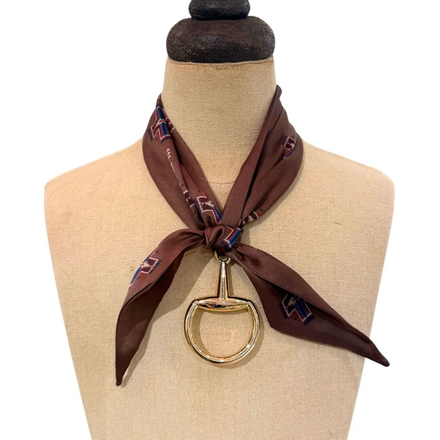 Snaffle Bit Scarf Buckle