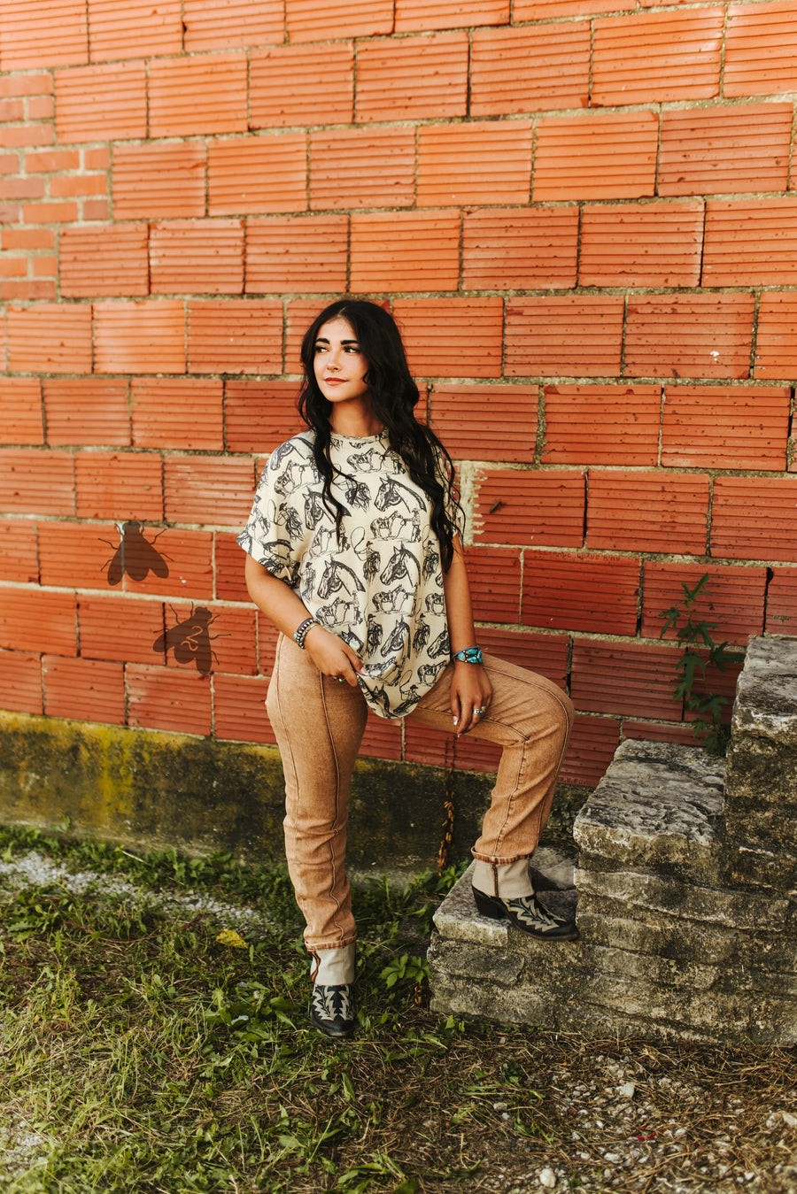 Dandy Doodle Oversized Tee