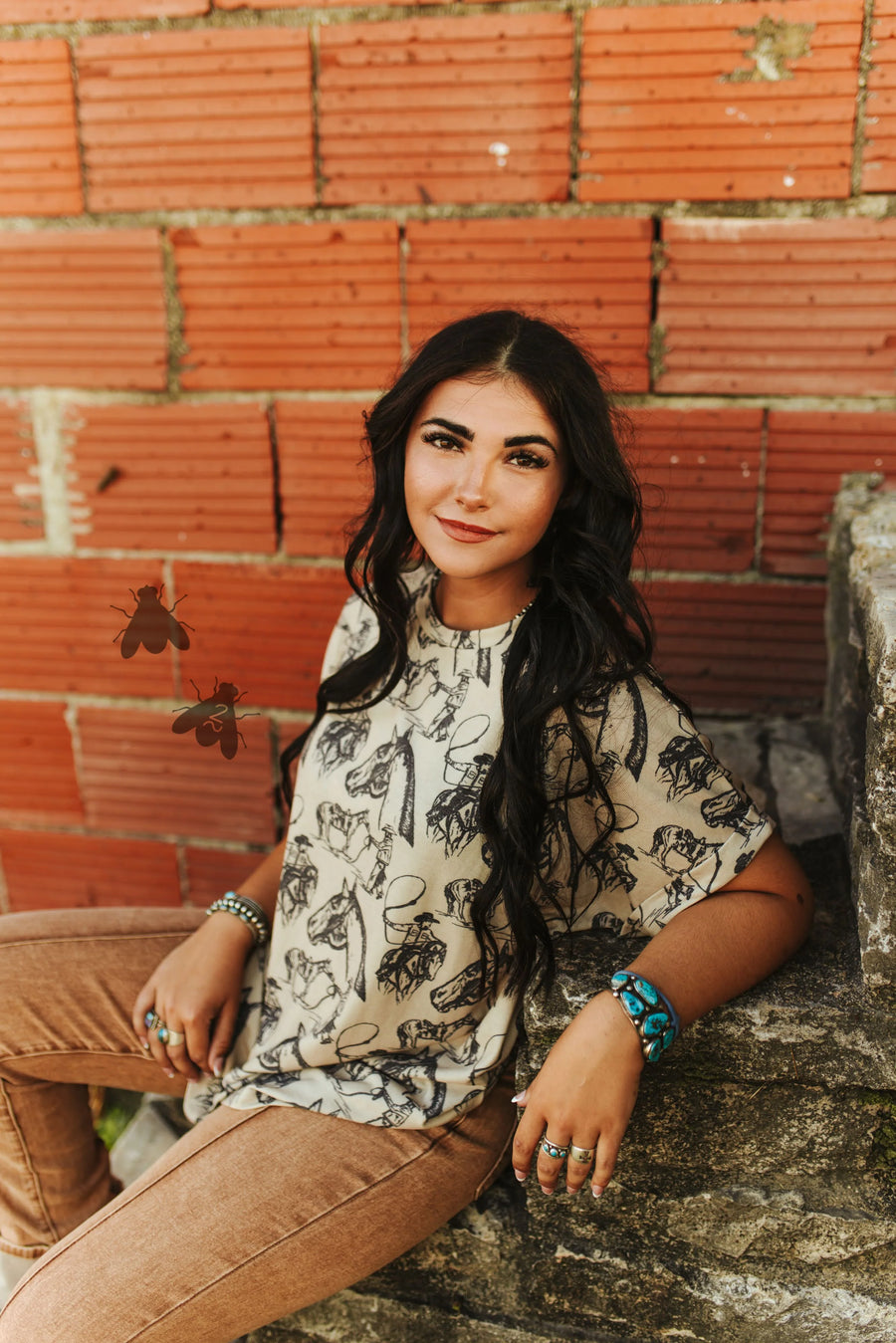 Dandy Doodle Oversized Tee