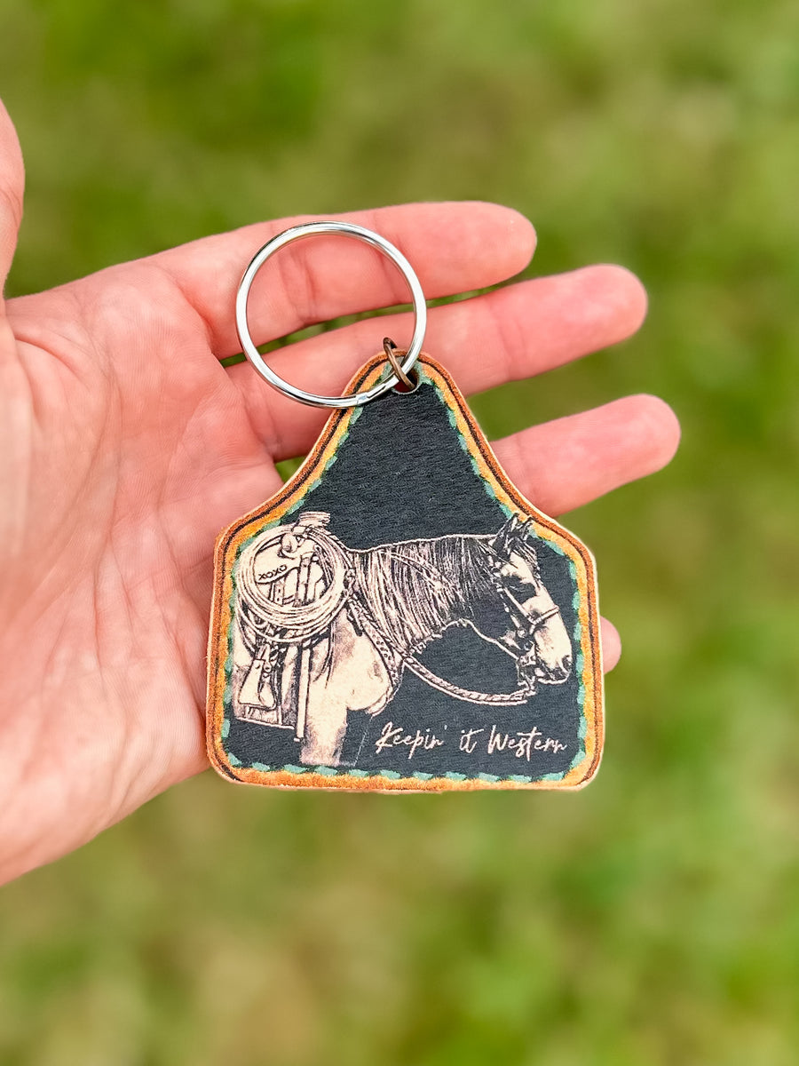 Keepin’ It Western Keychain