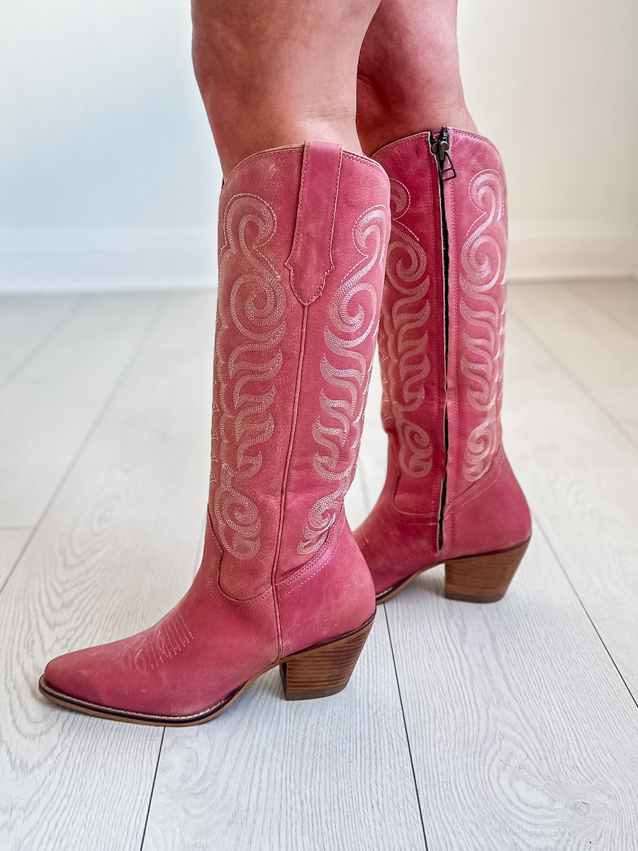 Denver boots in Pink