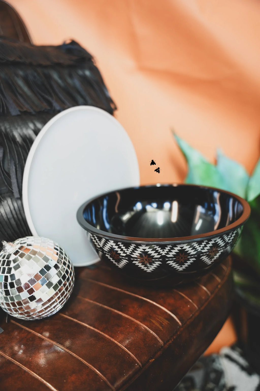 Aztec Bowl Set (Black)