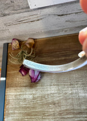 White Buffalo or Red Spiny Cuff Bracelet – Sterling Silver