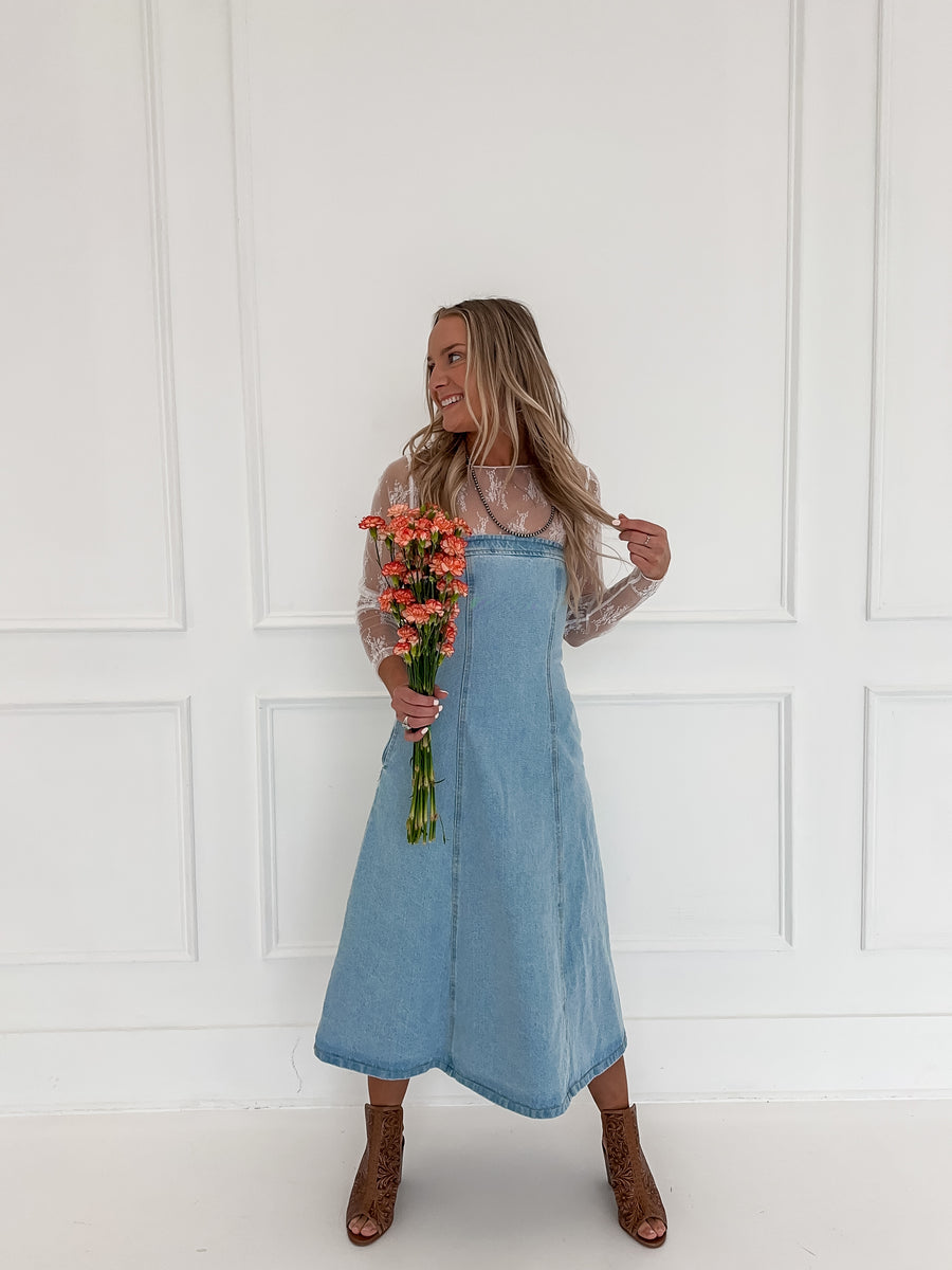 Daisy Denim Dress