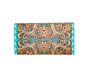 Levi hand tooled wallet