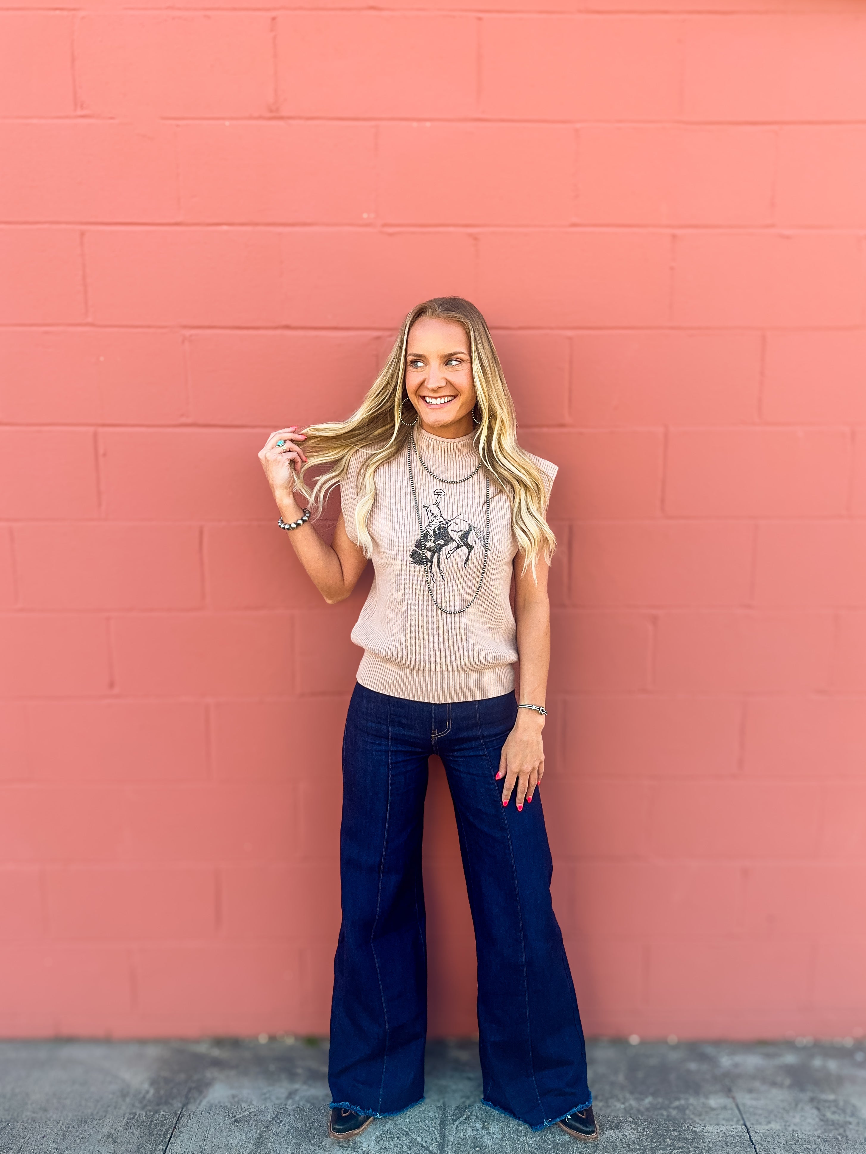Bronc Buster Knit Top